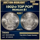 1902-o Morgan Dollar TOP POP! $1 ms67+ SEGS