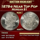 1878-s Morgan Dollar Near Top Pop $1 ms67+ SEGS