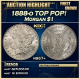 1888-o Morgan Dollar TOP POP! $1 ms67+ SEGS