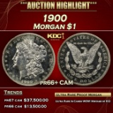1900 Proof Morgan Dollar $1 pr66+ CAM SEGS