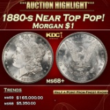 1880-s Morgan Dollar Near Top Pop! $1 ms68+ SEGS