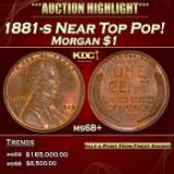1881-s Morgan Dollar Near Top Pop! $1 ms68+ SEGS