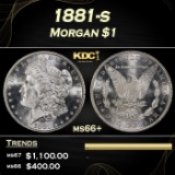 1881-s Morgan Dollar $1 ms66+ SEGS