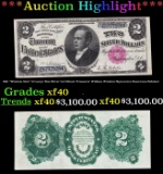 1891 $2 Large Size Silver Certificate 