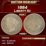 1884 Proof Liberty Nickel 5c pr66+ SEGS