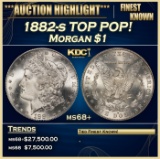 1882-s Morgan Dollar TOP POP! $1 ms68+ SEGS
