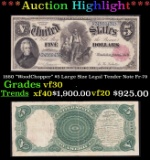 1880 $5 Large Size Legal Tender Note 