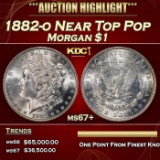 1882-o Morgan Dollar Near Top Pop $1 ms67+ SEGS