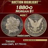 1880-o Morgan Dollar $1 ms64 dmpl SEGS
