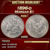 1896-o Morgan Dollar $1 ms62 USCG