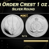 2023 Star Wars Jedi Order Crest 1 oz .999 Silver $2 Niue