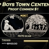 2017-p Boys Town Centennial Proof Modern Commem Dollar $1 pr70 dcam SEGS