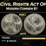 2014-P Civil Rights Act Of 1964 Modern Commem Dollar $1 ms70 SEGS