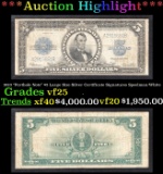1923 $5 Large Size Silver Certificate 