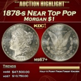 1878-s Morgan Dollar Near Top Pop $1 ms67+ SEGS