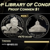 2000-p Library of Congress Proof Modern Commem Dollar $1 pr70 dcam SEGS