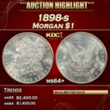 1898-s Morgan Dollar $1 ms64+ SEGS