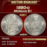 1880-o Morgan Dollar $1 ms64+ SEGS
