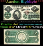 1862 $2 Large Size Legal Tender Note 