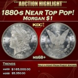 1880-s Morgan Dollar Near Top Pop! $1 ms68+ SEGS