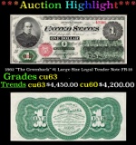 1862 $1 Large Size Legal Tender Note 