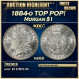 1884-o Morgan Dollar TOP POP! $1 ms68 SEGS