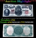 1907 $5 Large Size Legal Tender Note 