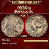 1930-s Buffalo Nickel 5c ms66 SEGS