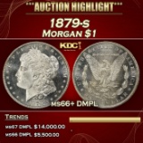 1879-s Morgan Dollar $1 ms66+ DMPL SEGS