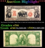 The $10 United States Note Famous Ten-Dollar 