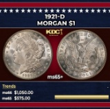1921-d Morgan Dollar $1 Grades GEM+ Unc