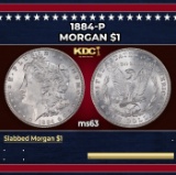 1884-p Morgan Dollar $1 Grades Select Unc