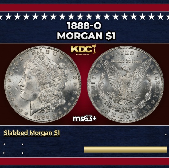 1888-o Morgan Dollar $1 Grades Select+ Unc