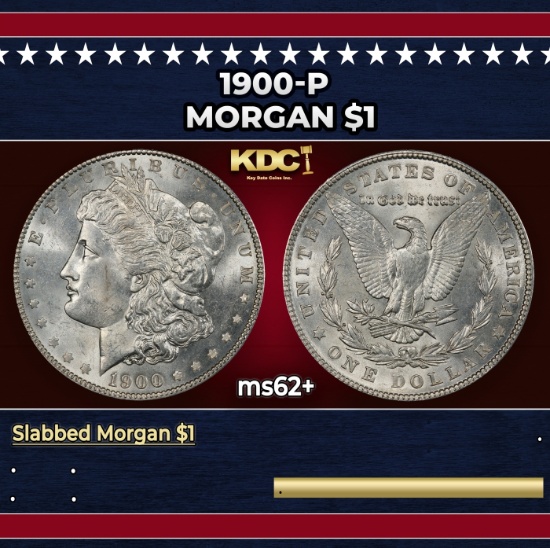 1900-p Morgan Dollar $1 Grades Select Unc