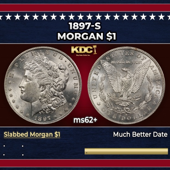 1897-s Morgan Dollar $1 Grades Select Unc