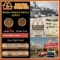 Lincoln Wheat Cent 1c Mixed Roll Orig Brandt McDonalds Wrapper, 1919-s end, Indian other end