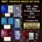 1986-1988 US Mint Prestige Proof Sets - 19 Coins, 3 Complete Sets