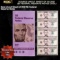 Scarce Uncut Sheet of 5x 2021 $5 Federal Reserve Notes Bureau of Engraving and Printing COOL!