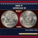 1903-p Morgan Dollar $1 Grades Select Unc