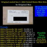 Original sealed box 5- 1984 United States Mint Sets