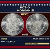 1879-o Morgan Dollar $1 ms65 SEGS