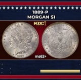 1889-p Morgan Dollar $1 Grades Select Unc