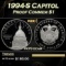 1994-S Capitol Proof Modern Commem Dollar $1 pr70 dcam SEGS