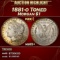 1881-o Morgan Dollar Toned $1 ms65+ SEGS