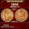 1902 Indian Cent . 1c ms66 rd SEGS
