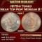 1879-o Morgan Dollar Toned Near Top Pop! $1 ms65+ SEGS