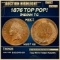 1876 Indian Cent TOP POP! 1c ms67 rb SEGS