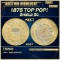 1875 Shield Nickel TOP POP! 5c ms67 SEGS