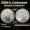 1989-d Congress Modern Commem Dollar $1 ms70 SEGS
