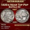 1935-s Buffalo Nickel Near Top Pop 5c ms66+ SEGS